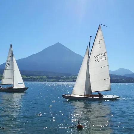 Idyllic Farm Cabin With Scenic Views And Concierge By Swisshut Sigriswil